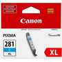 Canon CLI-281 XL Ink Cartridge - Cyan - Inkjet 2034C001