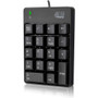 Adesso AKB-601UB - USB Spill Resistant 18-Key Numeric Keypad - Cable Connectivity - USB Interface - 18 Key - English (US) - Windows - (Fleet Network)