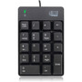 Adesso AKB-601UB - USB Spill Resistant 18-Key Numeric Keypad - Cable Connectivity - USB Interface - 18 Key - English (US) - Windows - (Fleet Network)