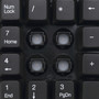 Adesso WKB-6010UB - Wireless Spill Resistant 18-Key Numeric Keypad - Wireless Connectivity - RF - USB Interface - 18 Key - English - - WKB-6010UB