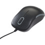 Verbatim Silent Corded Optical Mouse - Black - Optical - Cable - Black - USB Type A - Scroll Wheel (99790)