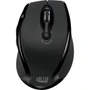 Adesso iMouse M20B - Wireless Ergonomic Optical Mouse - Optical - Wireless - Radio Frequency - Black - USB - 1600 dpi - Scroll Wheel - IMOUSE M20B