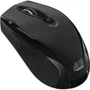 Adesso iMouse M20B - Wireless Ergonomic Optical Mouse - Optical - Wireless - Radio Frequency - Black - USB - 1600 dpi - Scroll Wheel - IMOUSE M20B