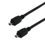 10ft 4P4P IEEE 1394 FireWire Cable FN-1394-44-10