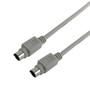 15ft PS2 Keyboard Cable Mini Din 6 Male to Male FN-KM-100-15