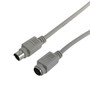 25ft PS/2 Keyboard Cable, Mini Din 6 Male to Female (FN-KM-105-25)