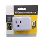 1 Outlet Energy Saver Tap with OnOff Switch FN-PB-001-WH