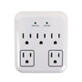 5 Outlet Power Tap - 900J Surge Protection - White FN-PB-105-WH