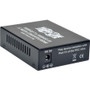 Tripp Lite 10/100/1000 LC Multimode Media Converter, 550M, 850nm - 1 x Network (RJ-45) - 1 x LC Ports - 10/100/1000Base-T, 1000Base-SX (Fleet Network)