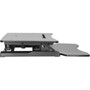 Amer Mounts Sit-Stand Integrated Desk Workstation - 15 kg Load Capacity - 31.50" (800.10 mm) Width x 19.70" (500.38 mm) Depth - - - (EZRISER30)