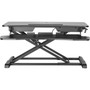 Amer Mounts Sit-Stand Integrated Desk Workstation - 15 kg Load Capacity - 31.50" (800.10 mm) Width x 19.70" (500.38 mm) Depth - - - (EZRISER30)