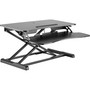 Amer Mounts Sit-Stand Integrated Desk Workstation - 15 kg Load Capacity - 3150 80010 mm Width x 1970 50038 mm Depth - - - EZRISER30