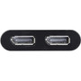 StarTechcom USB 30 to Dual DisplayPort Adapter 4K 60Hz DisplayLink Certified Video Converter with External Graphics Card - Mac  - USB32DP24K60