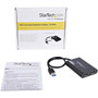 StarTechcom USB 30 to Dual DisplayPort Adapter 4K 60Hz DisplayLink Certified Video Converter with External Graphics Card - Mac  - USB32DP24K60