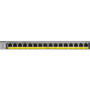 Netgear 16-Port 76W PoE/PoE+ Gigabit Ethernet Unmanaged Switch - 16 Ports - 2 Layer Supported - Twisted Pair - Wall Mountable, Desktop (GS116LP-100NAS)