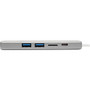 Tripp Lite U442-DOCK10-S Docking Station - for Notebook/Tablet/Smartphone - 60 W - USB Type C - 2 x USB Ports - HDMI - Thunderbolt - (U442-DOCK10-S)