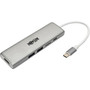 Tripp Lite U442-DOCK10-S Docking Station - for NotebookTabletSmartphone - 60 W - USB Type C - 2 x USB Ports - HDMI - Thunderbolt - U442-DOCK10-S