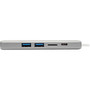 Tripp Lite U442-DOCK10-S Docking Station - for NotebookTabletSmartphone - 60 W - USB Type C - 2 x USB Ports - HDMI - Thunderbolt - U442-DOCK10-S