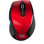 Adesso iMouse M20R - Wireless Ergonomic Optical Mouse - Optical - Wireless - Radio Frequency - Red - USB - 1600 dpi - Scroll Wheel - 6 (Fleet Network)