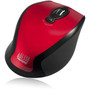 Adesso iMouse M20R - Wireless Ergonomic Optical Mouse - Optical - Wireless - Radio Frequency - Red - USB - 1600 dpi - Scroll Wheel - 6 IMOUSE M20R