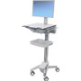 Ergotron SV Front Tray - 5.90 kg Weight Capacity x 16.4" Width x 13" Depth x 3" Height - Plastic, Steel - White, Gray (98-134)