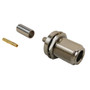 N-Type Female Bulkhead Crimp Connector for RG58 (LMR-195) 50 Ohm (FN-CN-06-195)