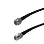 6 inch RG174 SMA-RP (Reverse Polarity) Male to SMA Female Cable ( Fleet Network )