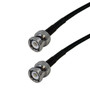 6ft RG174 BNC Male to BNC Male Cable FN-RF0-3030-06