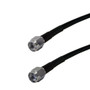 1.5ft LMR-195 SMA Male to SMA-RP (Reverse Polarity) Male Cable (FN-RF1-1012-01.5)