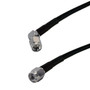 6ft LMR-195 SMA Male to SMA Right Angle Male Cable FN-RF1-1014-06