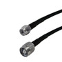 6 inch LMR-195 SMA Male to TNC-RP (Reverse Polarity) Male Cable (FN-RF1-1022-00.5)