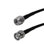 6 inch LMR-195 SMA Male to BNC Male Cable (FN-RF1-1030-00.5)