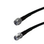 6 inch LMR-195 SMA-RP (Reverse Polarity) Male to SMA Female Cable (FN-RF1-1211-00.5)