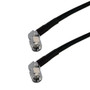 6 inch LMR-195 SMA (Right Angle) Male to SMA (Right Angle) Male Cable (FN-RF1-1414-00.5)