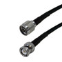 1ft LMR-240 N-Type Male to BNC Male Cable ( Fleet Network )