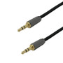 10ft Premium  3.5mm Stereo Male To Male Cable 24AWG FT4 - Black (FN-35MM1-10)