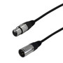 3ft Premium  3-Pin XLR DMX Male To Female Cable (FN-DMX-3MF-03)