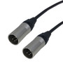 15ft Premium  4-Pin XLR DMX Male To Male Cable FN-DMX-4MM-015