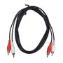 3ft Molded Dual Channel RCA Male to Male Audio Cable (FN-RCA2E-03)