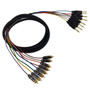 25ft Premium  RCA Male to TS Male Analog 8-Channel Snake Cable FN-S8-RCA-TS-25