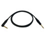 15ft Premium TS Mono Male to TS Mono Right Angle Male InstrumentGuitar Cable FN-TS1R-15