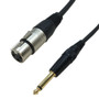 3ft Premium XLR Female to TS Male Cable (FN-XLRF-TSM-03)