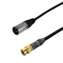 25ft Premium  XLR Male to BNC Male Unbalanced Cable FN-XLRM-BNC-25