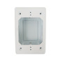 Raceway Single Gang Box - White FN-RW-BX1-WH