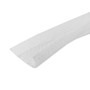 100ft 34 inch Split Hook and Loop Braided Sleeving White FN-BS-FW075-100WH