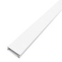 6ft Raceway 38mm x 11mm with Adhesive Foam Tape  White (FN-RW-3811-WH)