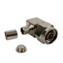 N-Type Right Angle Male Crimp Connector for RG8 LMR-400 50 Ohm FN-CN-04-400