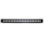 24-port Keystone Patch Panel 19 Rackmount 1U - Unloaded FN-PP-24KS-1U