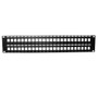 48-port Keystone Patch Panel, 19" Rackmount 2U - Unloaded (FN-PP-48KS-2U)