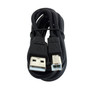 USB B Female to DB9 Male Serial Converter with 6ft USB A Male to USB B Male Cable FN-USB-SER-A